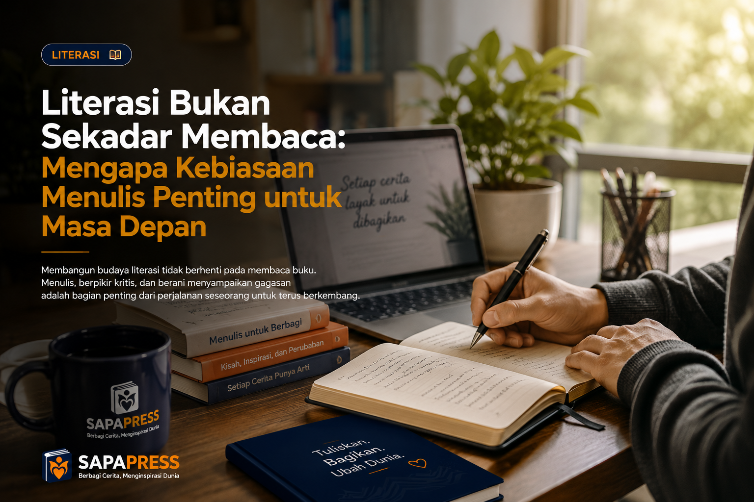Literasi Bukan Sekadar Membaca: Mengapa Kebiasaan Menulis Penting untuk Masa Depan